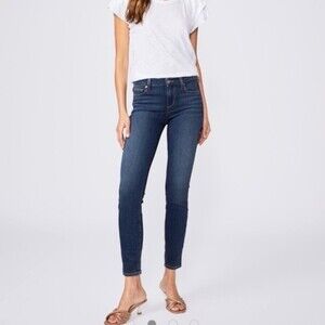 PAIGE Skinny Jeans in Deep Indigo